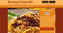 Desktop Screenshot of blackjack-pasta.com